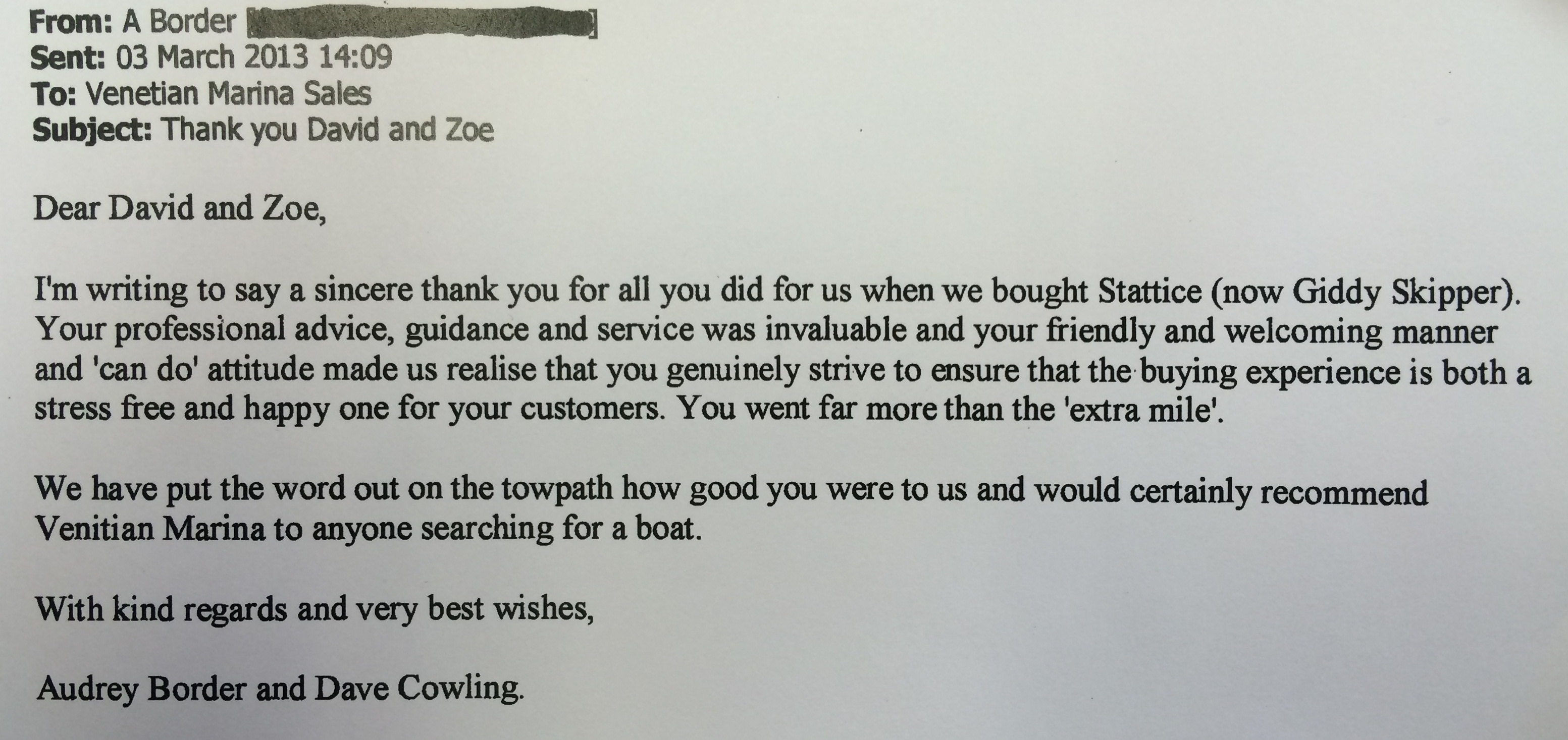 customer-feedback-from-buyers-of-narrowboat-statice